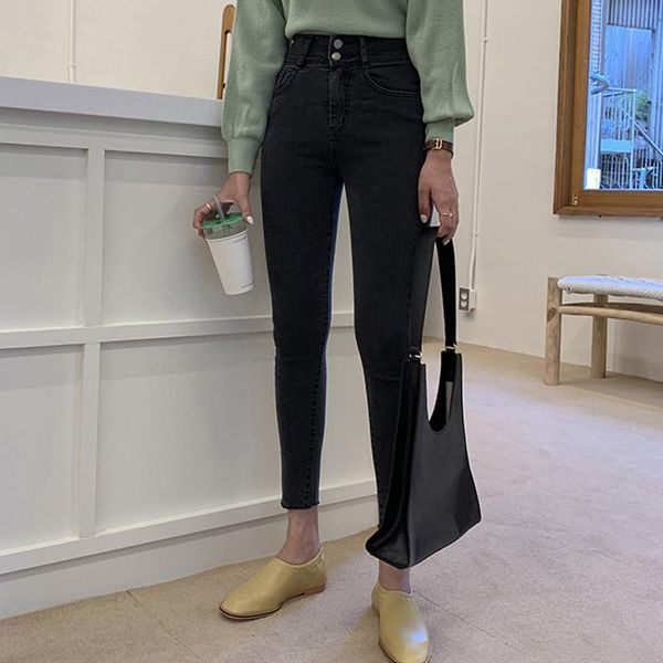 women's jeans 2021 autumn female black denim pants super stretchy woman winter for fashion lady cropped pencil, Blue
women's jeans 2021 autumn female black denim pants super stretchy woman winter for fashion lady cropped pencil, Blue