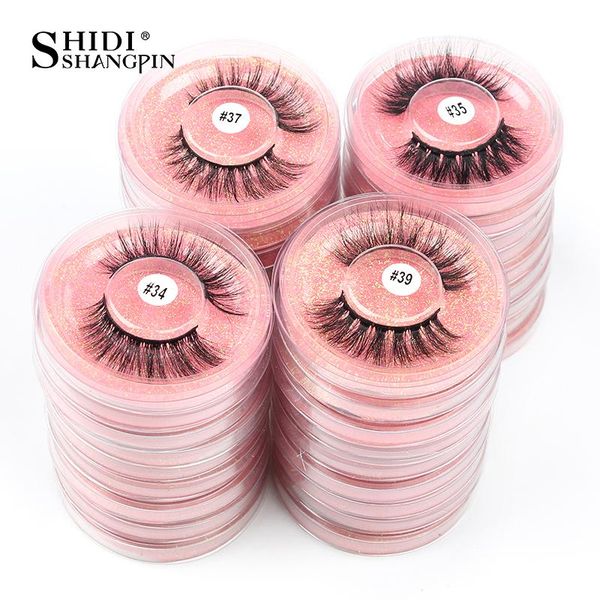 false eyelashes shidishangpin wholesale 20/40/100 pcs natural long 3d faux mink lashes makeup thick in bulk
false eyelashes shidishangpin wholesale 20/40/100 pcs natural long 3d faux mink lashes makeup thick in bulk