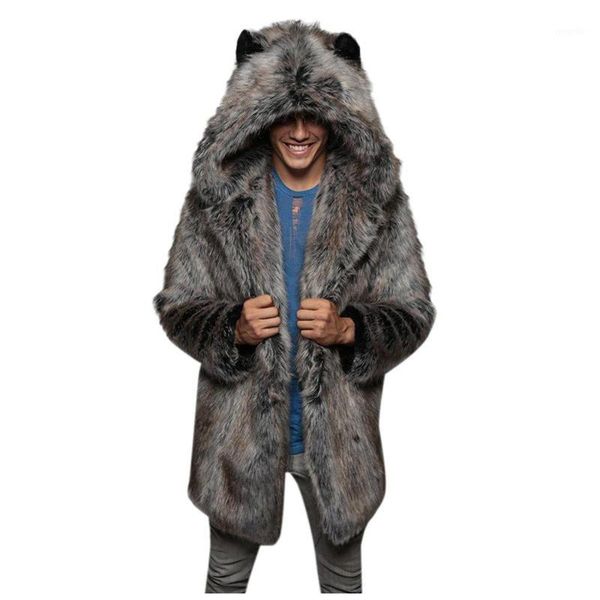 men's coat fashion winter mens warm thick coat jacket faux fur parka outwear cardigan overcoat men blouse new style1, Black
men's coat fashion winter mens warm thick coat jacket faux fur parka outwear cardigan overcoat men blouse new style1, Black