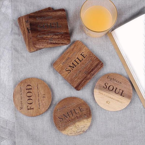 mats & pads durable wood coasters placemats round heat resistant drink mat table coffee cup non-slip insulation pad
mats & pads durable wood coasters placemats round heat resistant drink mat table coffee cup non-slip insulation pad