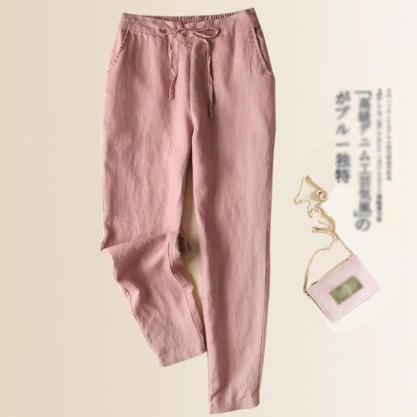 women's pants & capris 2021 spring summer oversized women harem vintage casual cotton linen trousers high waist pencil female joggers1, Black;white
women's pants & capris 2021 spring summer oversized women harem vintage casual cotton linen trousers high waist pencil female joggers1, Black;white