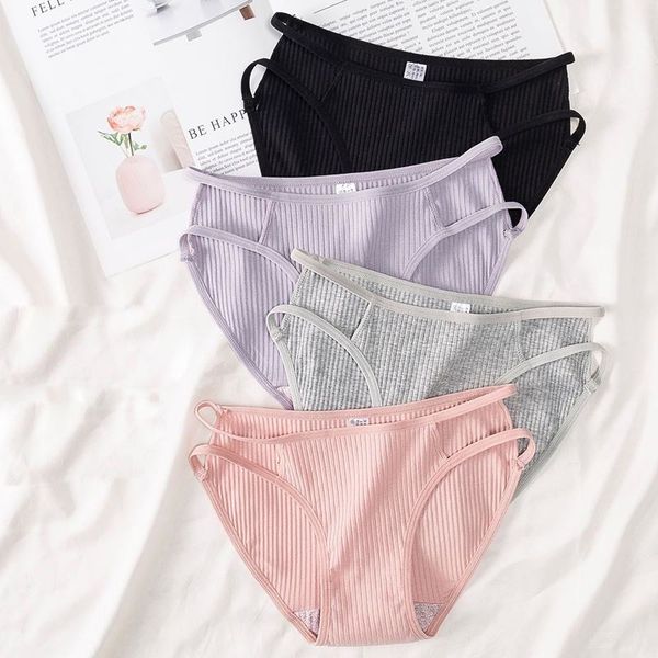 women's under cotton panties soft solid color briefs hollow out pantys lingerie comfortable female underwear, Black;pink
women's under cotton panties soft solid color briefs hollow out pantys lingerie comfortable female underwear, Black;pink