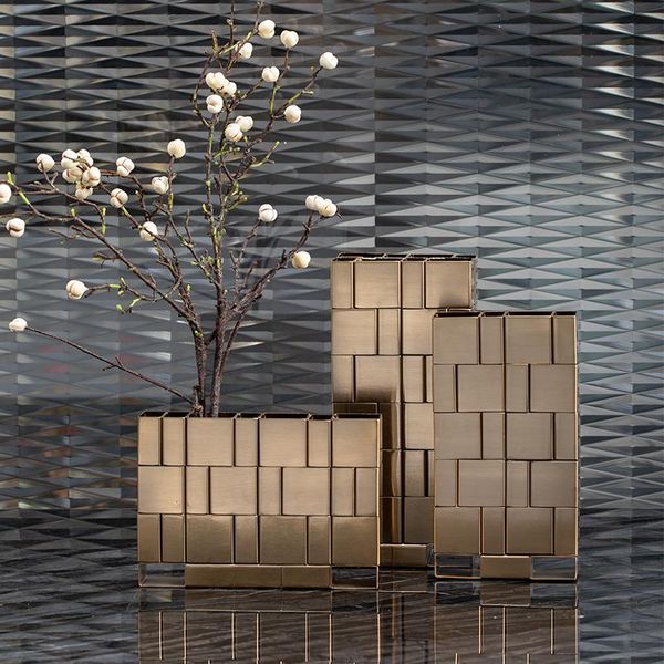 luxurious multiple rectangular squares copper tablevases modern ornaments craft decorative metal vase for home l desktop
luxurious multiple rectangular squares copper tablevases modern ornaments craft decorative metal vase for home l desktop