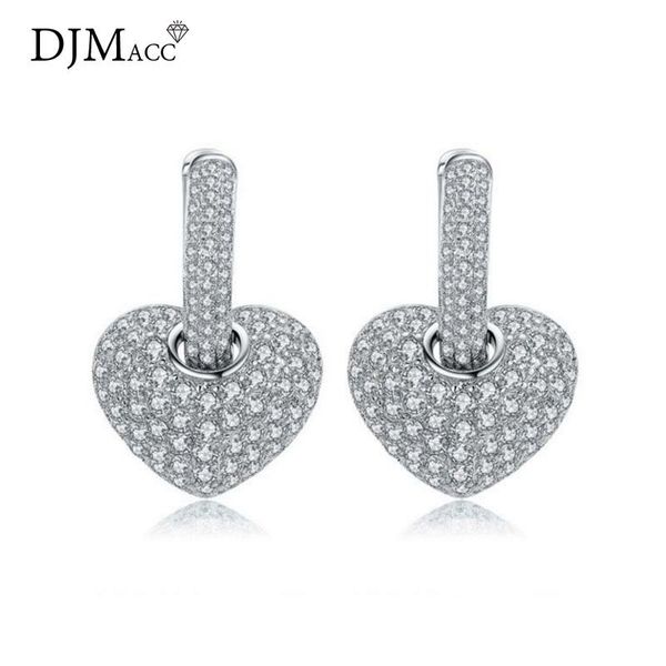 djmacc fashion jewelry quality luxury full cz zircon heart wedding drop earrings for women(dj0851, Silver
djmacc fashion jewelry quality luxury full cz zircon heart wedding drop earrings for women(dj0851, Silver