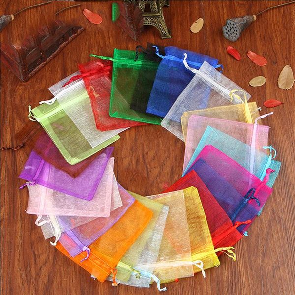 100pcs random color organza bags mesh sheer organza bag gauze mesh bag jewelry packaging party decoration favors gift
100pcs random color organza bags mesh sheer organza bag gauze mesh bag jewelry packaging party decoration favors gift