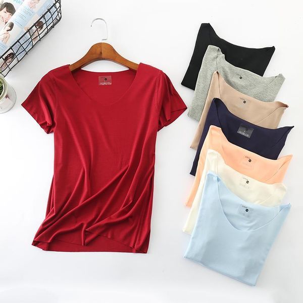 2020 summer t shirt women 100% cotton short sleeves tee shirt high elasticity breathable female tshirt camiseta feminina d96, White
2020 summer t shirt women 100% cotton short sleeves tee shirt high elasticity breathable female tshirt camiseta feminina d96, White