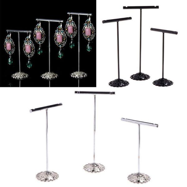3 pcs alloy earrings display t-shape stand showcase jewelry organizer holder, Pink;blue
3 pcs alloy earrings display t-shape stand showcase jewelry organizer holder, Pink;blue