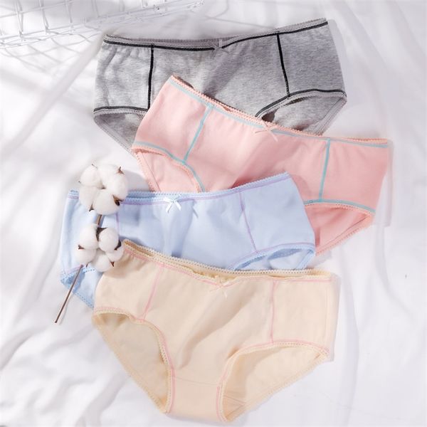 underwear women panties 4 pieces/lot cotton brief for female lingerie girl with bow candy color asian size women , l, xl, xxl 201112, Black;pink
underwear women panties 4 pieces/lot cotton brief for female lingerie girl with bow candy color asian size women , l, xl, xxl 201112, Black;pink