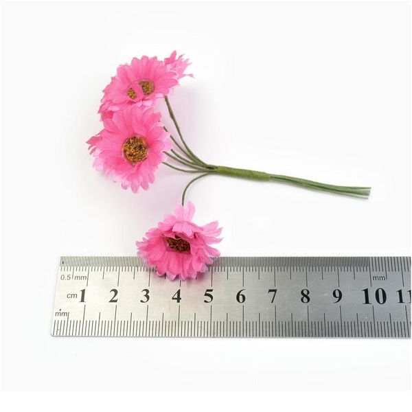 6pcs/lot mini silk daisy artificial flower bouquet wedding home decoration handmade bridal wreath gift fake flower scra bbyccn
6pcs/lot mini silk daisy artificial flower bouquet wedding home decoration handmade bridal wreath gift fake flower scra bbyccn
