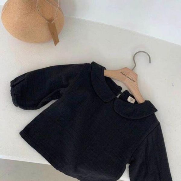 2021 spring new toddler kids baby girl cotton linen doll collar long sleeve tee shirt clothes girls solid blouse txnl, Black;white
2021 spring new toddler kids baby girl cotton linen doll collar long sleeve tee shirt clothes girls solid blouse txnl, Black;white