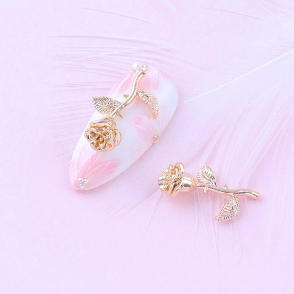 nail art decorations 10pcs/lot tn4706 3d real gold rose metal nails accessories supplies jewelry charms, Silver;gold
nail art decorations 10pcs/lot tn4706 3d real gold rose metal nails accessories supplies jewelry charms, Silver;gold