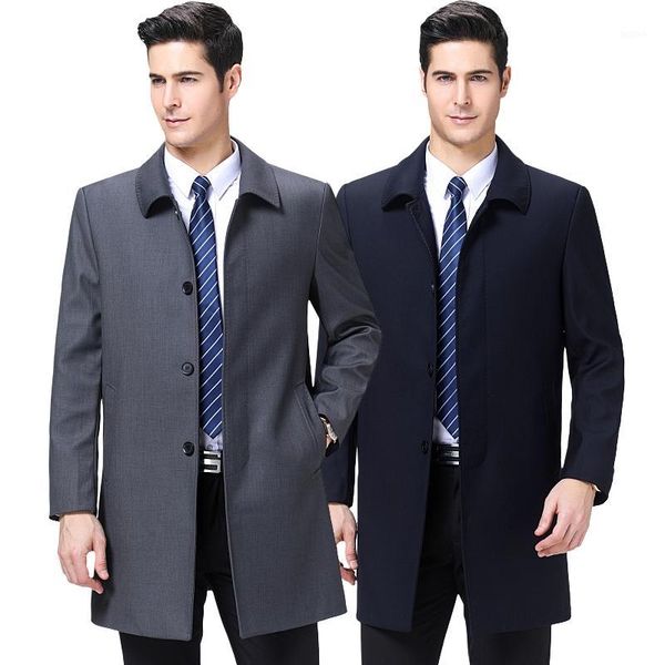 2019 new middle-aged jacket men's jacket spring autumn business section lapel casual windbreaker medium length outwear1, Tan;black
2019 new middle-aged jacket men's jacket spring autumn business section lapel casual windbreaker medium length outwear1, Tan;black