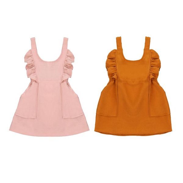 girl's dresses 0-24m autumn baby girls lovely bib strap dress ruffles sleeve solid backless a-line mini, Red;yellow
girl's dresses 0-24m autumn baby girls lovely bib strap dress ruffles sleeve solid backless a-line mini, Red;yellow