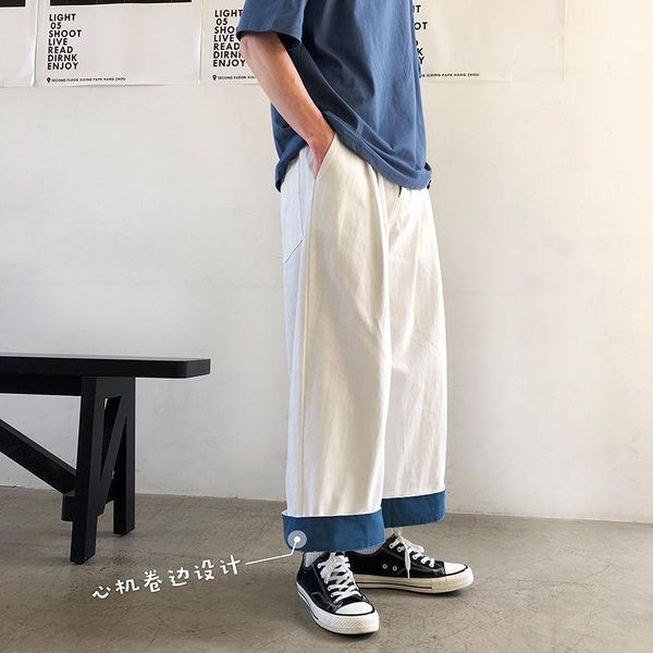 korean straight pants men's fashion contrast color casual pants men streetwear hip-hop loose multi-pocket tooling trousers mens1, Black
korean straight pants men's fashion contrast color casual pants men streetwear hip-hop loose multi-pocket tooling trousers mens1, Black