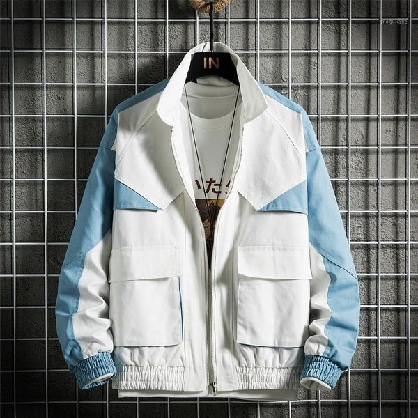 casual england style new 2021 spring autumn cargo jacket men's brand clothes plus oversize m-5xl jk20691, Black;brown
casual england style new 2021 spring autumn cargo jacket men's brand clothes plus oversize m-5xl jk20691, Black;brown