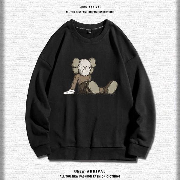 fashion brand sweater couple men's coat autumn winter style plush thickened loose ins fashionable and versatile clothes, Black
fashion brand sweater couple men's coat autumn winter style plush thickened loose ins fashionable and versatile clothes, Black