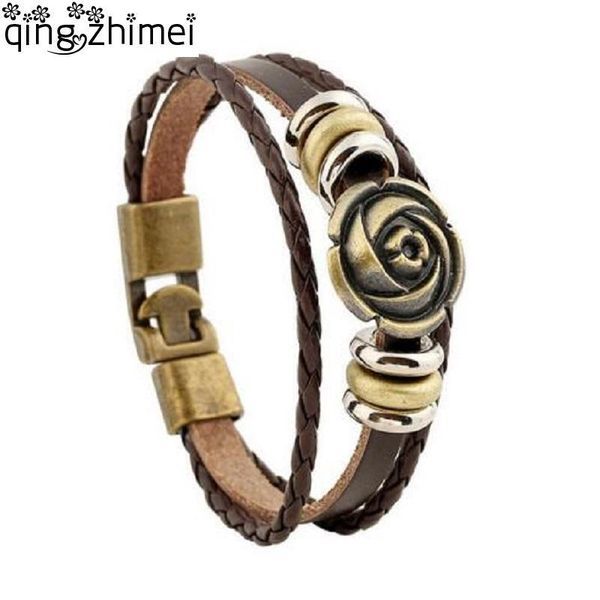 charm bracelets trendy vintage style men bracelet golden flower jewelry double wick alloy buckle beaded handmade for diy, Golden;silver
charm bracelets trendy vintage style men bracelet golden flower jewelry double wick alloy buckle beaded handmade for diy, Golden;silver