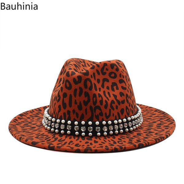 bauhinia woolen fedora hat for women fashion flat wide brim panama felt jazz hats men british style leopard crystal hats, Blue;gray
bauhinia woolen fedora hat for women fashion flat wide brim panama felt jazz hats men british style leopard crystal hats, Blue;gray