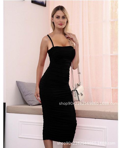 fd8186 2021 summer new women dress low chest sling bodycon dress pink plus size women bandage dress party night club, Black;gray
fd8186 2021 summer new women dress low chest sling bodycon dress pink plus size women bandage dress party night club, Black;gray