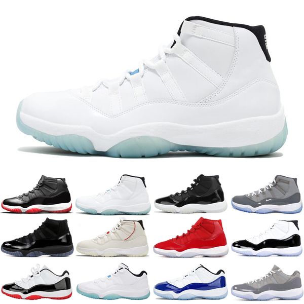 jumpman 11 11s men women basketball shoes bred concord cool grey legend blue athletic mens trainers sports sneakers size 5.5-13, White;red
jumpman 11 11s men women basketball shoes bred concord cool grey legend blue athletic mens trainers sports sneakers size 5.5-13, White;red