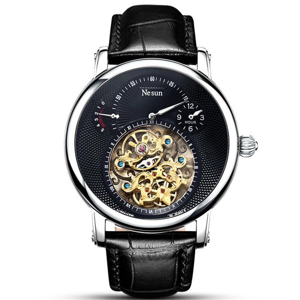 wristwatches brand men's watch machinery tourbillon business man wristwatch stainless steel luminous boys watches trend, Slivery;brown
wristwatches brand men's watch machinery tourbillon business man wristwatch stainless steel luminous boys watches trend, Slivery;brown