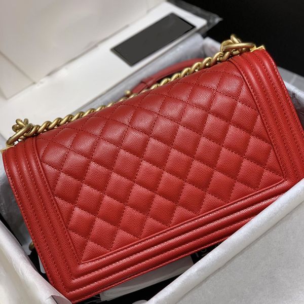 purse womens calfskin red caviar boy classic quilted flap chain bag leather handbags crossbody graceful shoulder bags bolsos 7a quality sacs
purse womens calfskin red caviar boy classic quilted flap chain bag leather handbags crossbody graceful shoulder bags bolsos 7a quality sacs