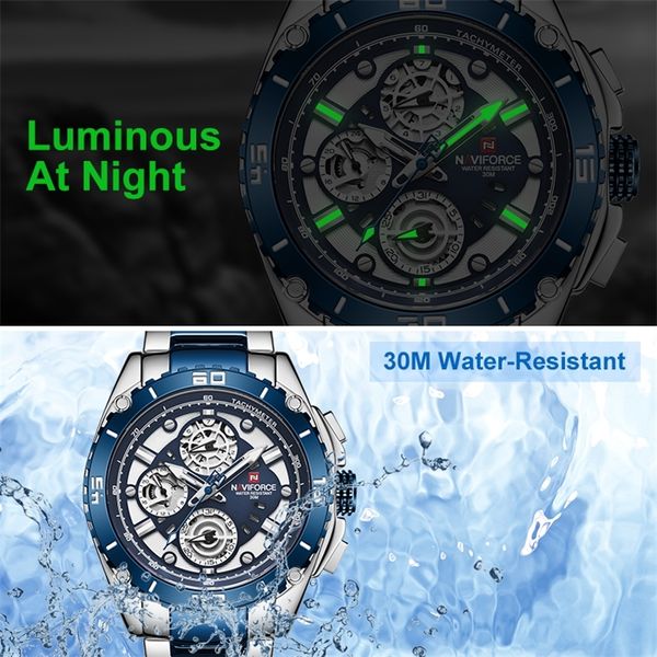 naviforce 9179 мода часы мужские нержавеющие стали спортивные часы мужские деловые кварцевые водонепроницаемые часы relogio masculino 201212, Slivery;brown
naviforce 9179 мода часы мужские нержавеющие стали спортивные часы мужские деловые кварцевые водонепроницаемые часы relogio masculino 201212, Slivery;brown