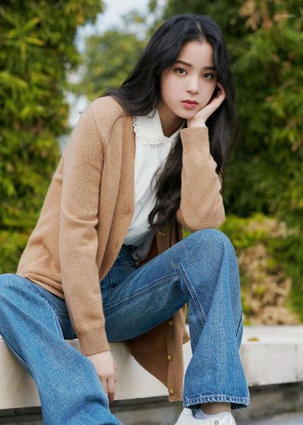 kpop twice iu seo yea ji fashion single-breasted cardigan sweater women new korean loose wild mid-length warm knitted sweaters1, White
kpop twice iu seo yea ji fashion single-breasted cardigan sweater women new korean loose wild mid-length warm knitted sweaters1, White