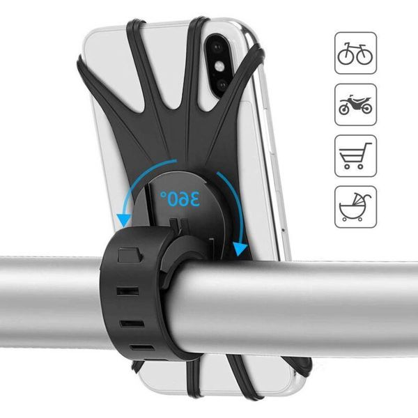 4bgf1universal велосипедная ручка, силикон, мобильный телефон, iphone