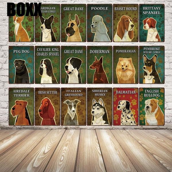 dogs pomeranian poodle chihuahua pug dog metal sign tin poster home decor bar wall art painting 20*30 cm size
dogs pomeranian poodle chihuahua pug dog metal sign tin poster home decor bar wall art painting 20*30 cm size