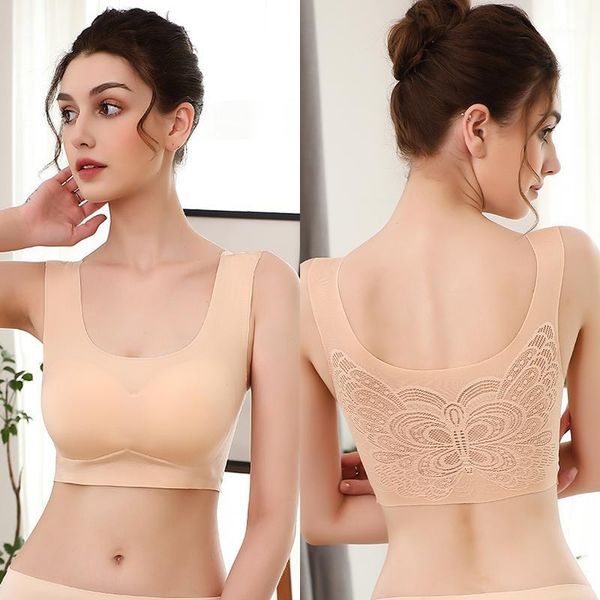 vest style butterfly beauty back plus size bra push up bra female sports sleep plus size underwear lingerie femme sexy1, Red;black
vest style butterfly beauty back plus size bra push up bra female sports sleep plus size underwear lingerie femme sexy1, Red;black