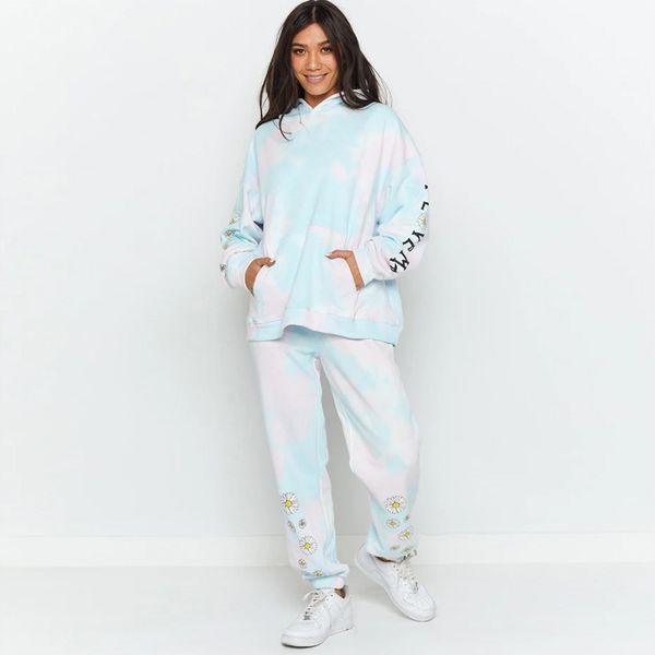 autumn and winter women's new style sweater pants sportswear tie dye printing household clothing sale, Gray
autumn and winter women's new style sweater pants sportswear tie dye printing household clothing sale, Gray