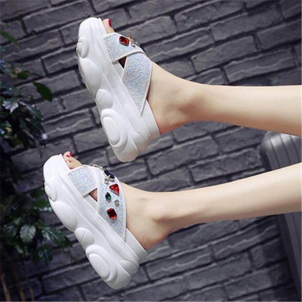 2021 new women nine inches high heels into the air will see sequins sandals girl chunky open toed beach slippers f1ij, Black
2021 new women nine inches high heels into the air will see sequins sandals girl chunky open toed beach slippers f1ij, Black