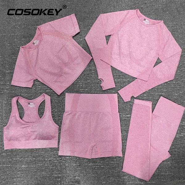 yoga outfits high waist running leggings women set gym cloth long sleeve workout tracksuit seamless fitness sports suits, White;red
yoga outfits high waist running leggings women set gym cloth long sleeve workout tracksuit seamless fitness sports suits, White;red