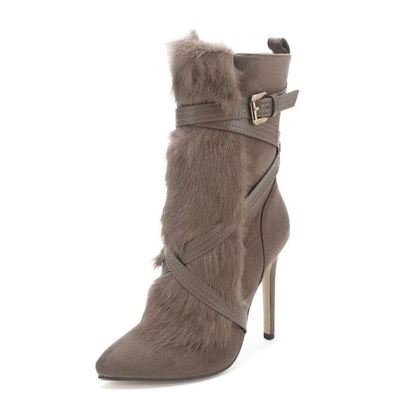 boots goxpacer women with fur winter shoes warm thermal pointed toe casual fashion high heel 2021 female, Black
boots goxpacer women with fur winter shoes warm thermal pointed toe casual fashion high heel 2021 female, Black