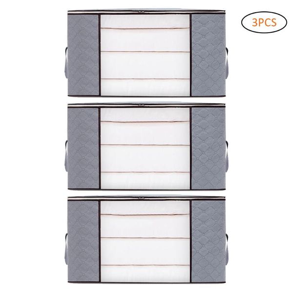storage bags 3pcs clothing box clear window zipper non woven fabric clothes organizer wardrobe storing case
storage bags 3pcs clothing box clear window zipper non woven fabric clothes organizer wardrobe storing case