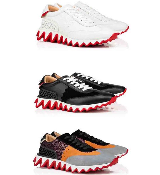 new style men's shoes red bottom sneakers "sharks" donas flat red soles serrated,men's red soles shoes men walking dress, Black
new style men's shoes red bottom sneakers "sharks" donas flat red soles serrated,men's red soles shoes men walking dress, Black