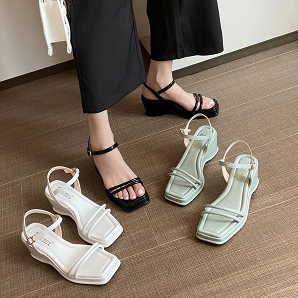 summer wedges sandals 2020 thick soled sandals new flat open toe women soft stitching ladies beach shoes comfortable #bf8i, Black
summer wedges sandals 2020 thick soled sandals new flat open toe women soft stitching ladies beach shoes comfortable #bf8i, Black