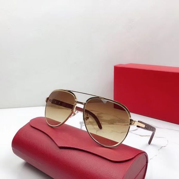 men pilot sunglasses 0583 gold wood brown gradient glasses sonnenbrille fashion sunglasses shades with box, White;black
men pilot sunglasses 0583 gold wood brown gradient glasses sonnenbrille fashion sunglasses shades with box, White;black