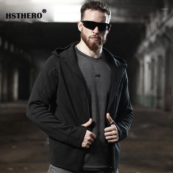 men's woolen sweater jacket soft hooded jumpsuit combat coats clothes men tactical multiple pockets army male jackets1, Black;brown
men's woolen sweater jacket soft hooded jumpsuit combat coats clothes men tactical multiple pockets army male jackets1, Black;brown