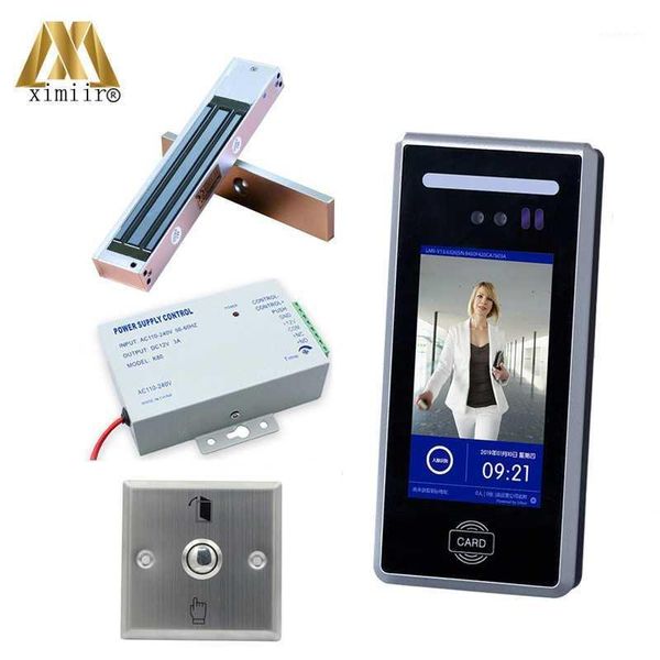 biometric dynamic face access control md18 facial recognize time attendance 13.56mhz with power supply exit button electric lock1
biometric dynamic face access control md18 facial recognize time attendance 13.56mhz with power supply exit button electric lock1