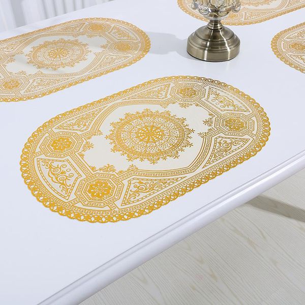 4pcs placemat gold plate pvc flower western meal baking mat insulated tablemat non slip table manteles individuales placemat h bbyfdv
4pcs placemat gold plate pvc flower western meal baking mat insulated tablemat non slip table manteles individuales placemat h bbyfdv