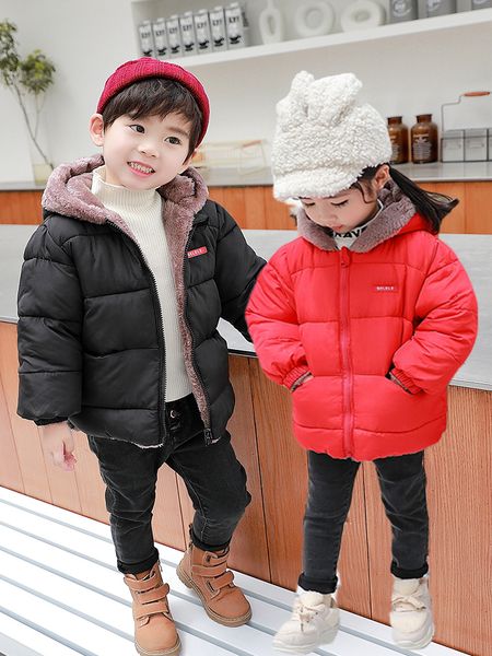 children's jacket autumn winter down cotton padded clothes for boys and girls, Blue;gray
children's jacket autumn winter down cotton padded clothes for boys and girls, Blue;gray