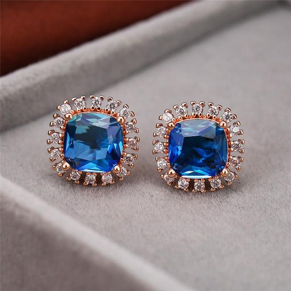 stud blue green gradient square earrings for women birthday gift vintage fashion rose gold rainbow stone lady engagement earring, Golden;silver
stud blue green gradient square earrings for women birthday gift vintage fashion rose gold rainbow stone lady engagement earring, Golden;silver