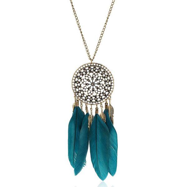 pendant necklaces fashion vintage feather & pendants metal leaves long sweater chain necklace for women collier femme 0509, Silver
pendant necklaces fashion vintage feather & pendants metal leaves long sweater chain necklace for women collier femme 0509, Silver