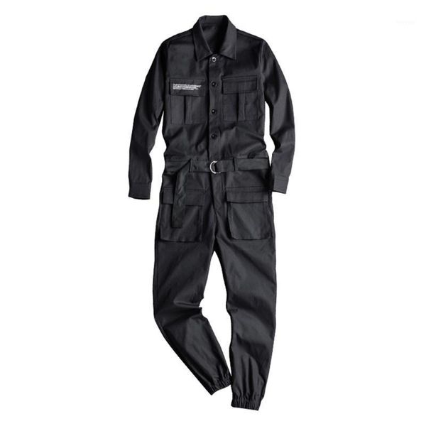 men's multi pockets cargo black joggers jumpsuits with belt casual long sleeve letters printed overalls pants set1, Blue
men's multi pockets cargo black joggers jumpsuits with belt casual long sleeve letters printed overalls pants set1, Blue
