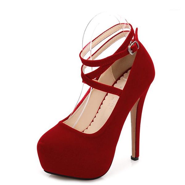 women pumps shoes round head stilettos 14cm high heels ladies buckle flock fashion women high heels1, Black
women pumps shoes round head stilettos 14cm high heels ladies buckle flock fashion women high heels1, Black