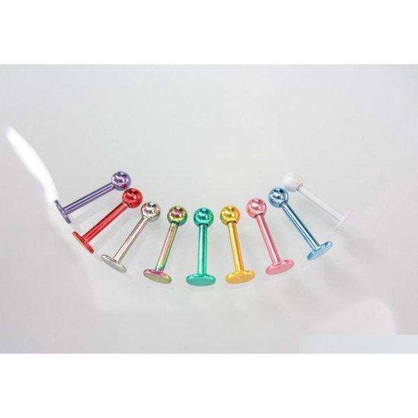 100pcs mixed color labret stud globular lip ring 316l stainless steel beaut sqcxoc queen66, Black
100pcs mixed color labret stud globular lip ring 316l stainless steel beaut sqcxoc queen66, Black