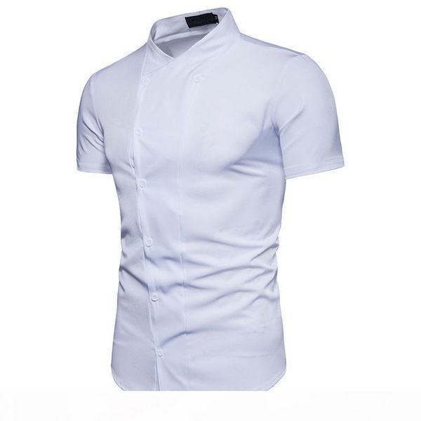 mens t shirt new fashion short sleeve stand collar t-shirts personality oblique button cotton shirts paisley design tees man polo shirt, White;black
mens t shirt new fashion short sleeve stand collar t-shirts personality oblique button cotton shirts paisley design tees man polo shirt, White;black