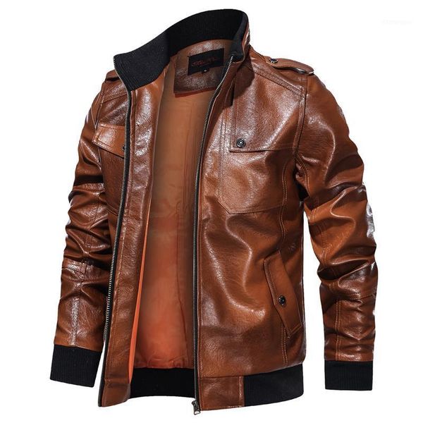 new autumn leather jacket men stand collar winter motorcycle washed leather jacket mens quality bomber pu coats1, Black
new autumn leather jacket men stand collar winter motorcycle washed leather jacket mens quality bomber pu coats1, Black